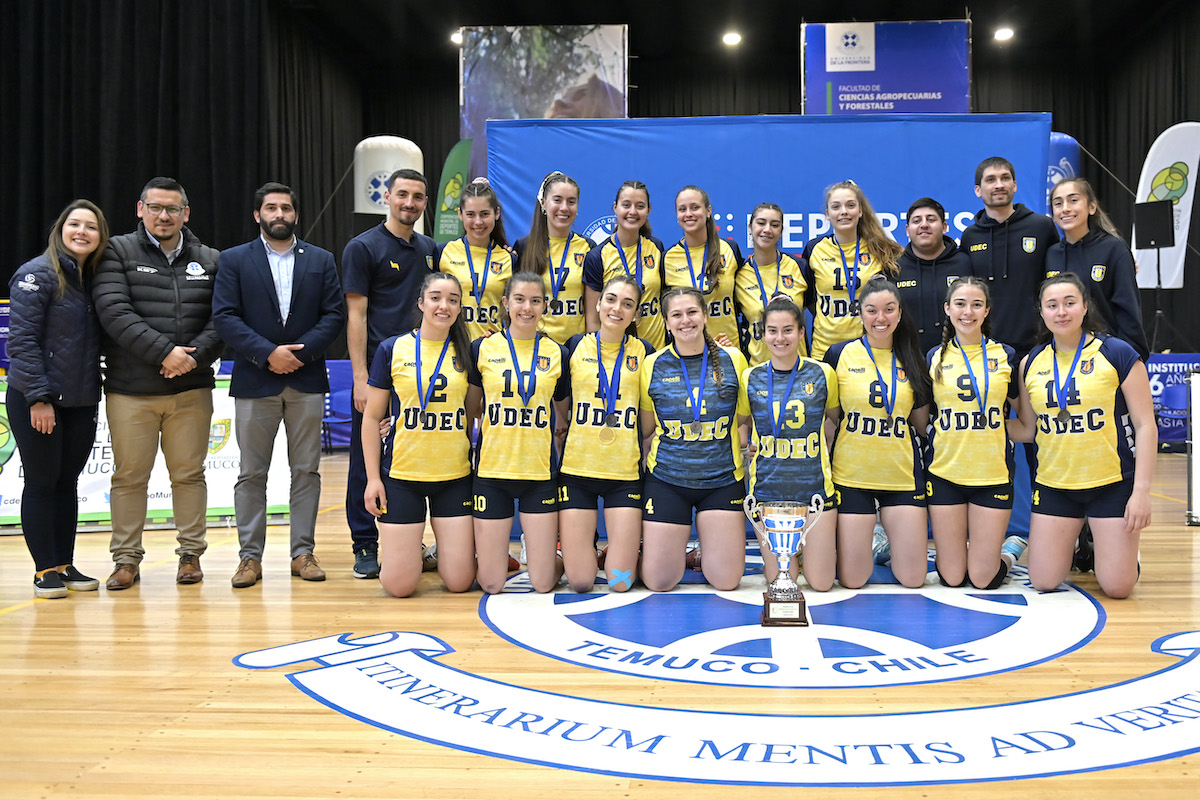 UdeC alcanza el subcampeonato del Nacional Universitario de Vóleibol