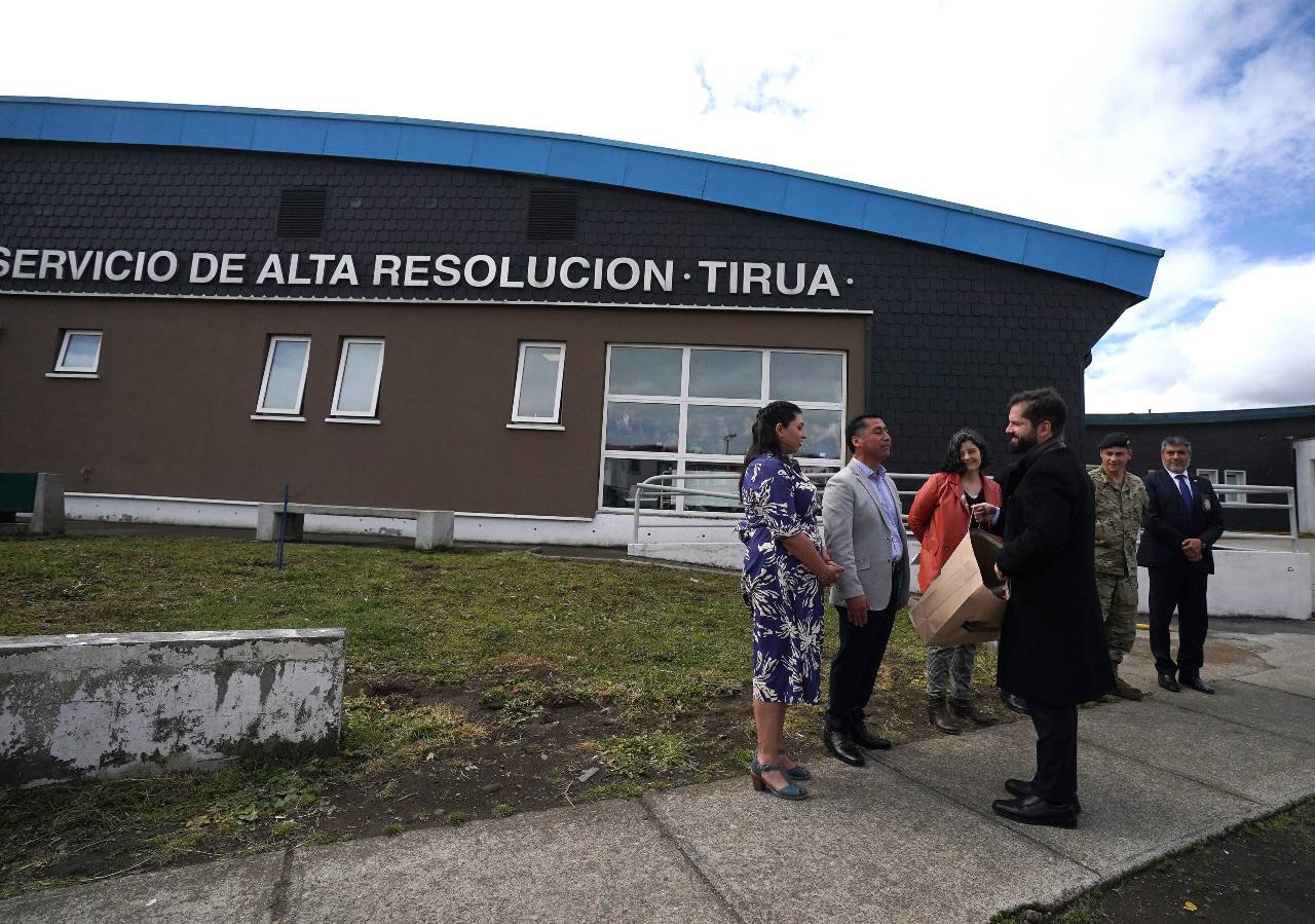 Presidente Gabriel Boric inaugura SAR en la comuna de Tirúa