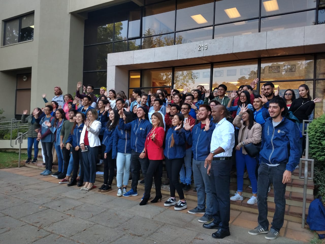 UdeC dio la bienvenida a los alumnos extranjeros que ingresaron este 2019