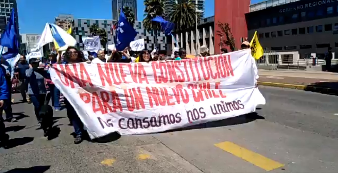Organizaciones ciudadanas se congregaron para demandar derechos fundamentales en Concepción - TVU