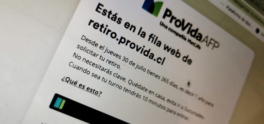 Las Alternativas De Afp Provida Para Solicitar El 10 Tras Colapso De Sitio Web