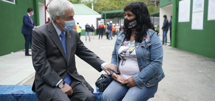 Pinera Visito Arauco Y Se Reunio Con Familia De Joven Asesinado En Canete