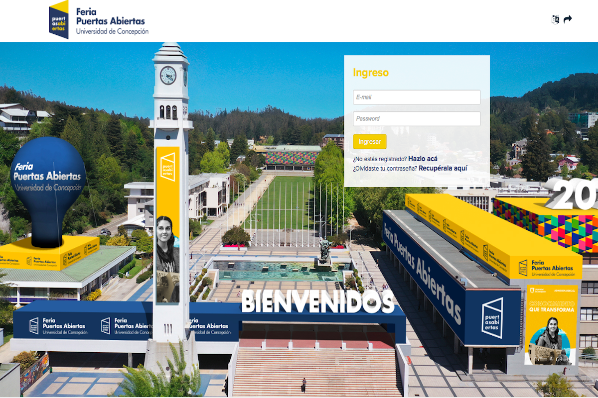 Proceso de Admisión: Feria Puertas Abiertas UdeC se desarrollará por ...
