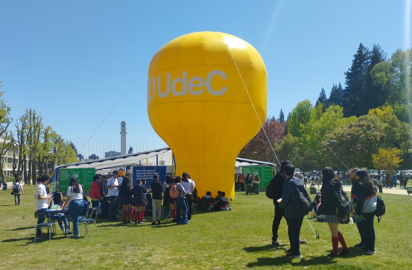 Comenzó Feria Puertas Abiertas 2023 en la Universidad de Concepción