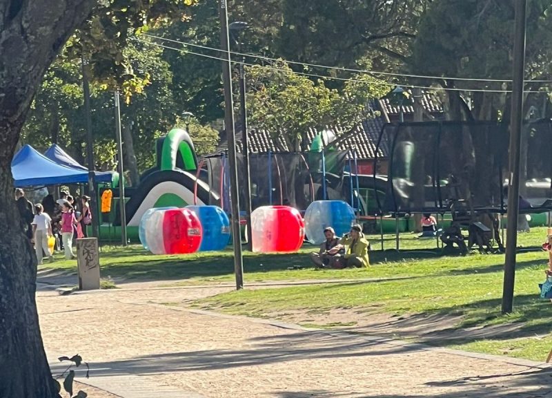 Por daños en el Parque Ecuador municipio de Concepción presenta